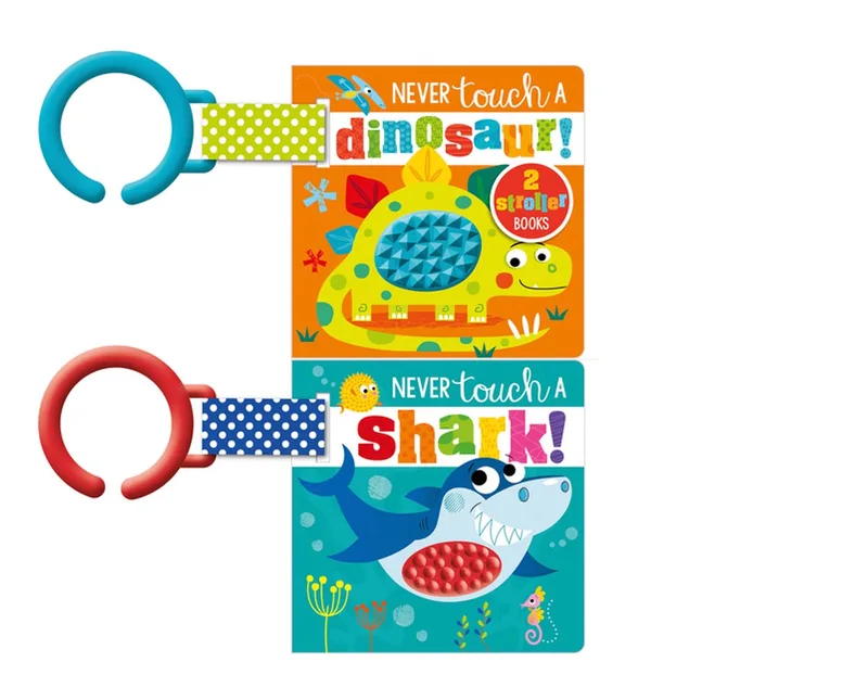 Never Touch Stroller Book 2 Set von Make Believe Ideas – Buchfoto