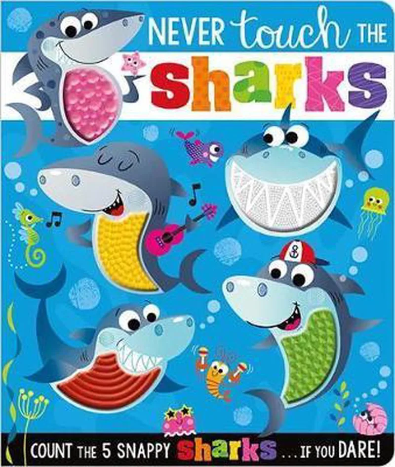 Never Touch The Sharks von Make Believe Ideas – Buchfoto