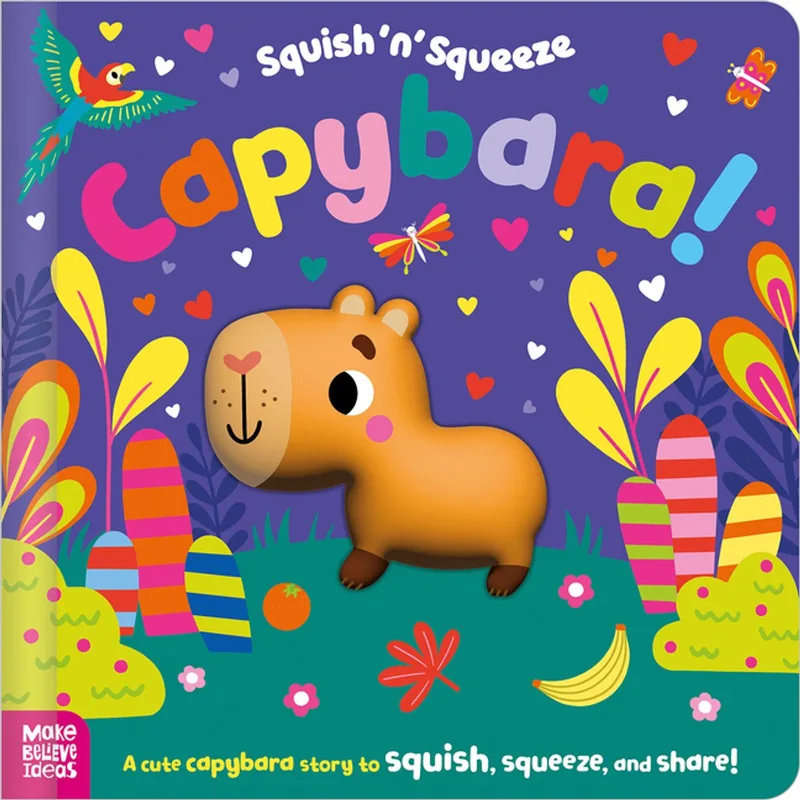 Squish 'n' Squeeze Capybara! fra Make Believe Ideas – billede af bogen