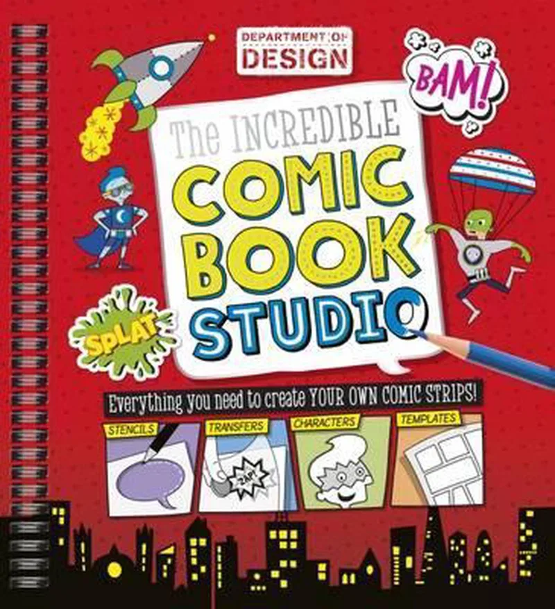 The Incredible Comic Book Studio von Make Believe Ideas – Buchfoto