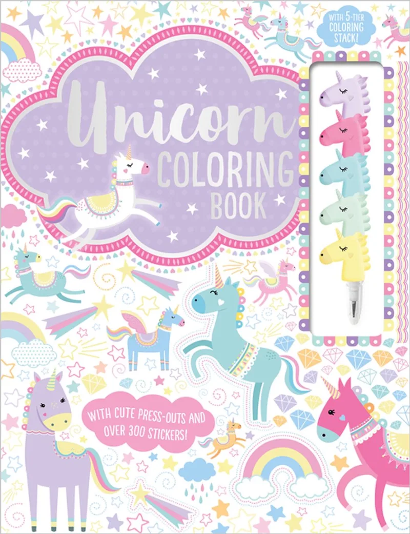 Unicorn Coloring Book van Make Believe Ideas – boekfoto