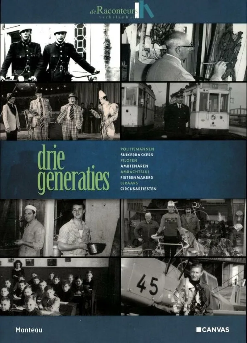 Drie generaties von Manteau – Buchfoto