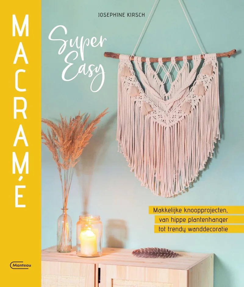 Macramé super easy fra Manteau – billede af bogen