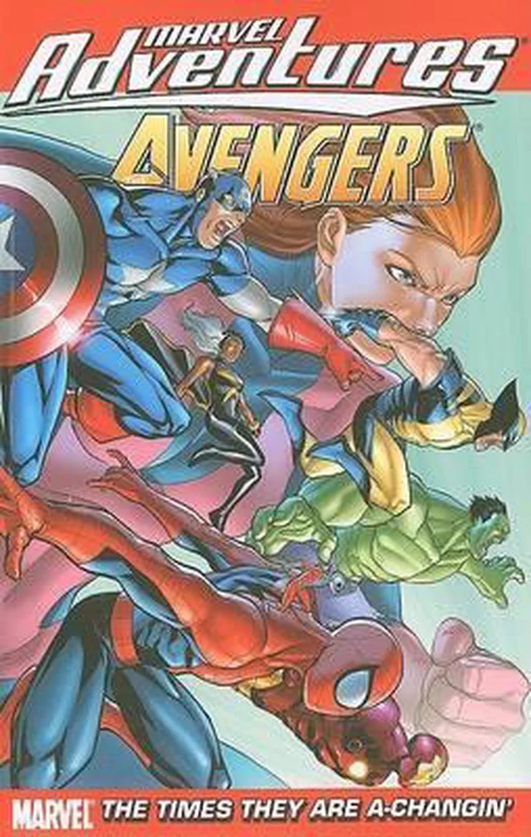 Adventures The Avengers von Marvel Comics – Buchfoto