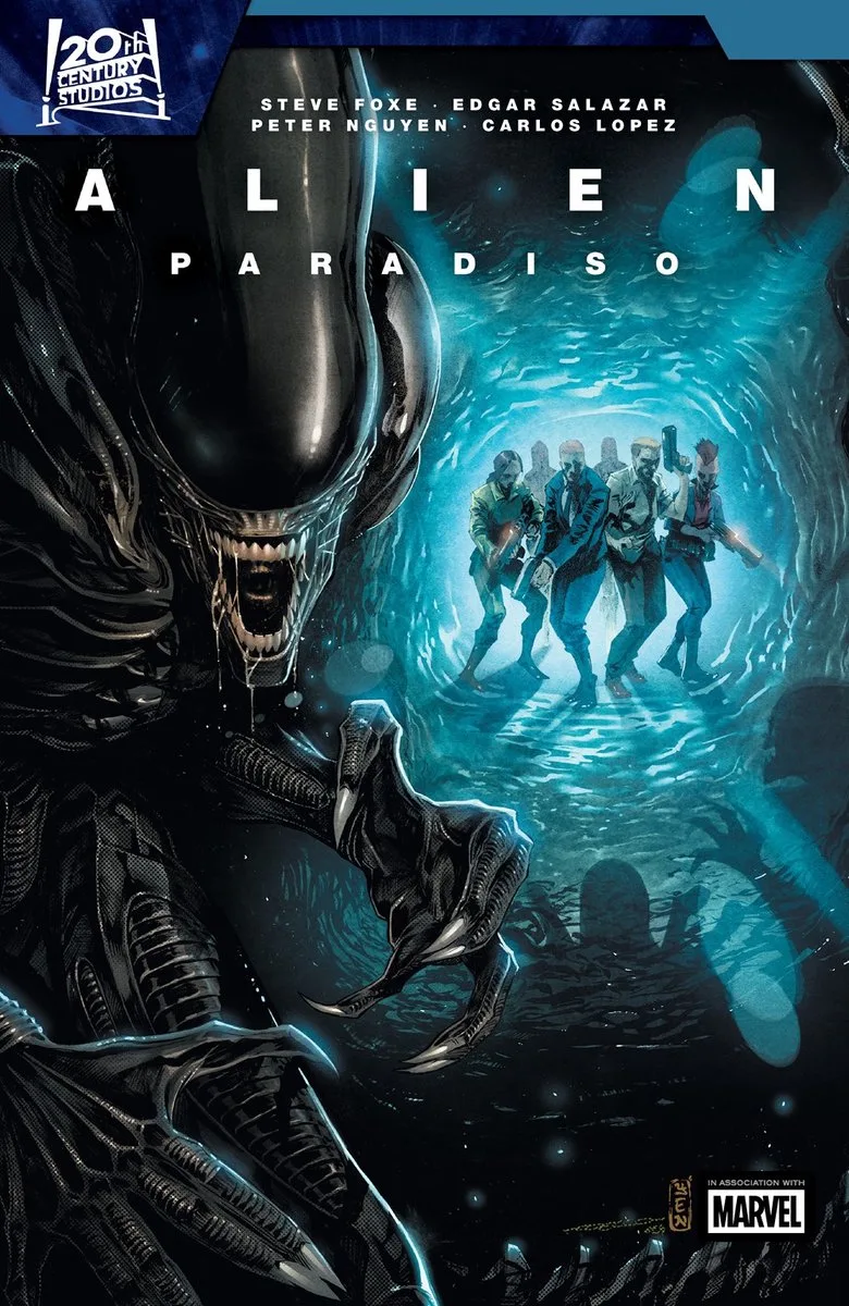 Alien: Paradiso från Marvel Comics – bokbild