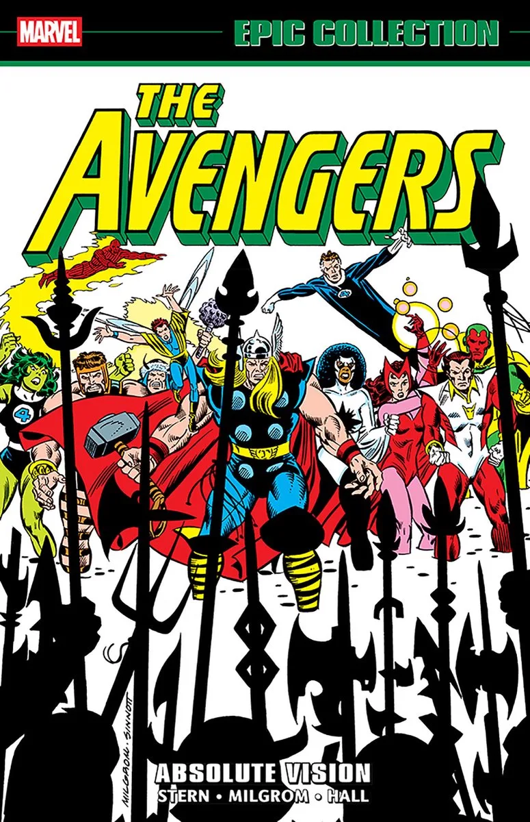 Avengers Epic Collection: Absolute Vision fra Marvel Comics – billede af bogen