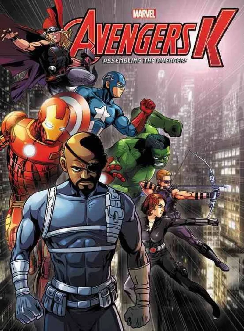 Avengers K 5 fra Marvel Comics – billede af bogen