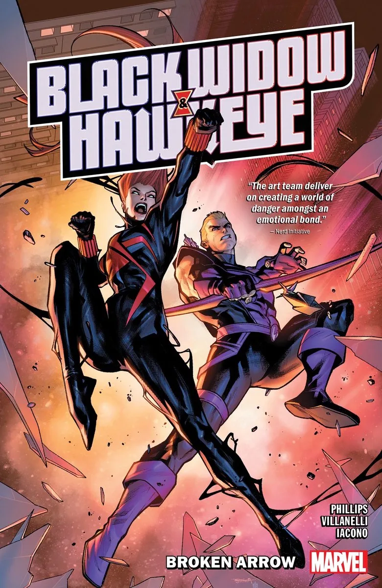 Black Widow & Hawkeye: Broken Arrow von Marvel Comics – Buchfoto