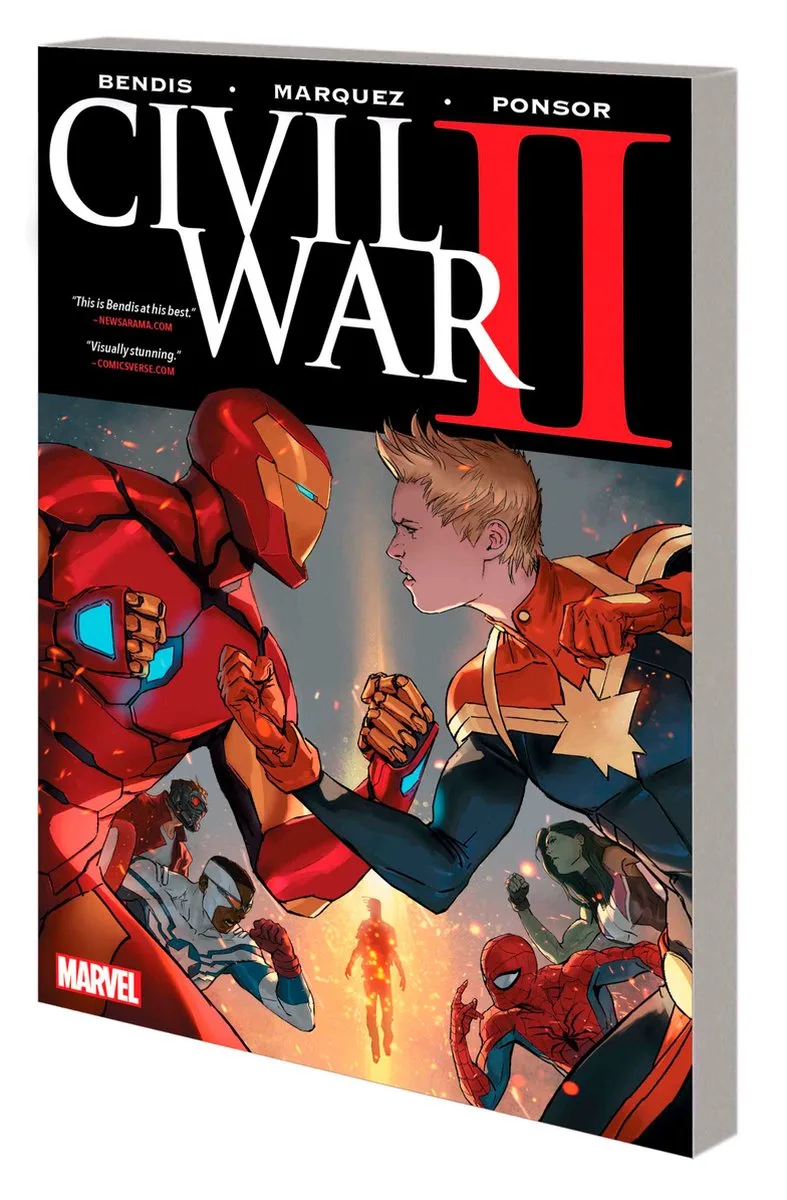 Civil War II von Marvel Comics – Buchfoto