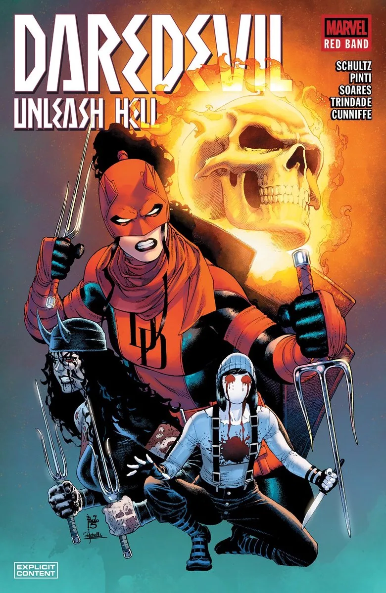 Daredevil: Unleash Hell - Red Band von Marvel Comics – Buchfoto