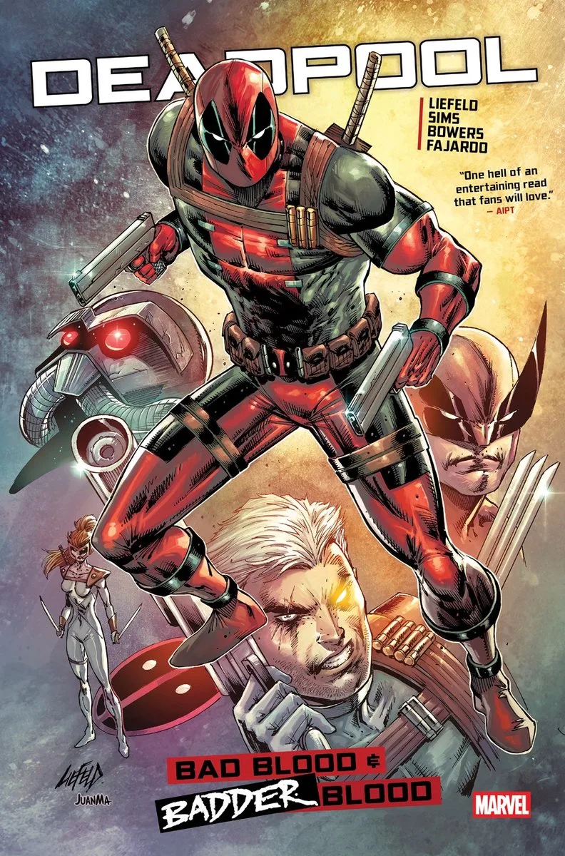 Deadpool: Bad/Badder Blood von Marvel Comics – Buchfoto