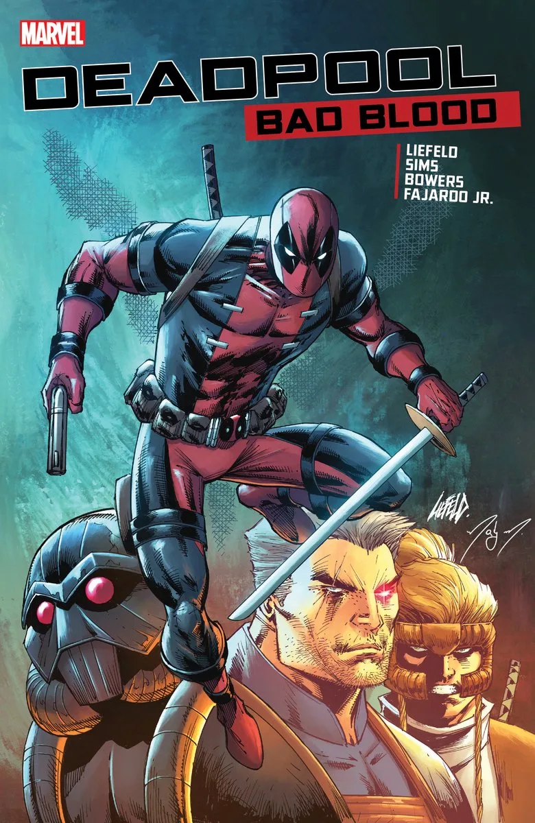 Deadpool: Bad Blood fra Marvel Comics – billede af bogen
