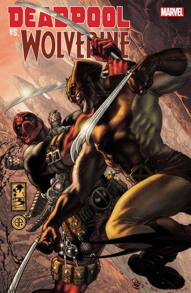 Deadpool Vs. Wolverine van Marvel Comics – boekfoto