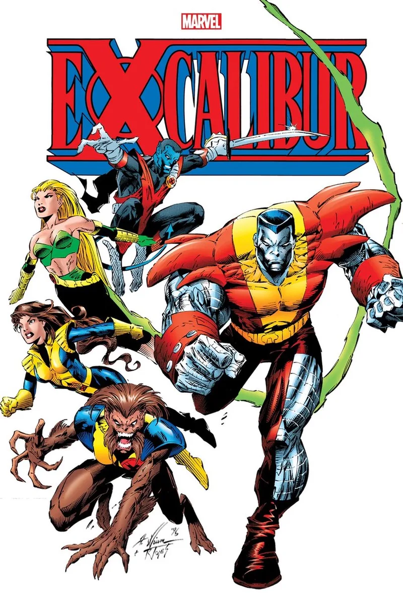 Excalibur Omnibus Vol. 3 fra Marvel Comics – billede af bogen