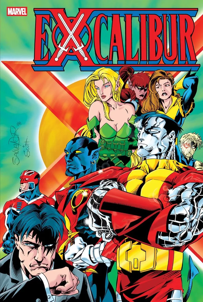 Excalibur Omnibus Vol. 4 von Marvel Comics – Buchfoto