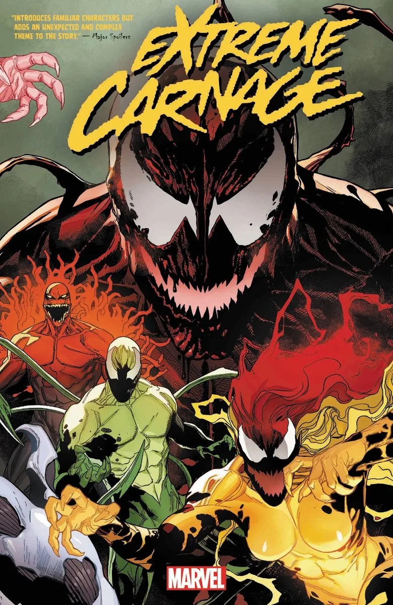 Extreme Carnage von Marvel Comics – Buchfoto