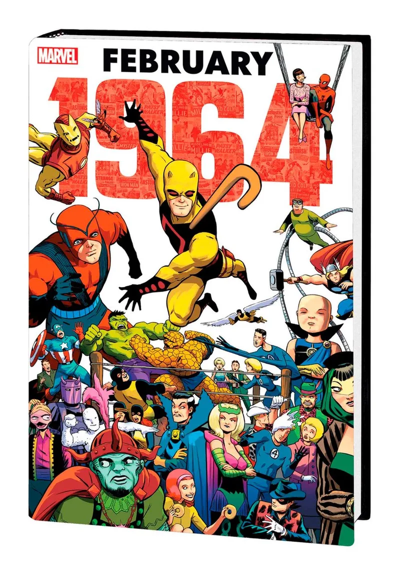 February 1964 Omnibus von Marvel Comics – Buchfoto