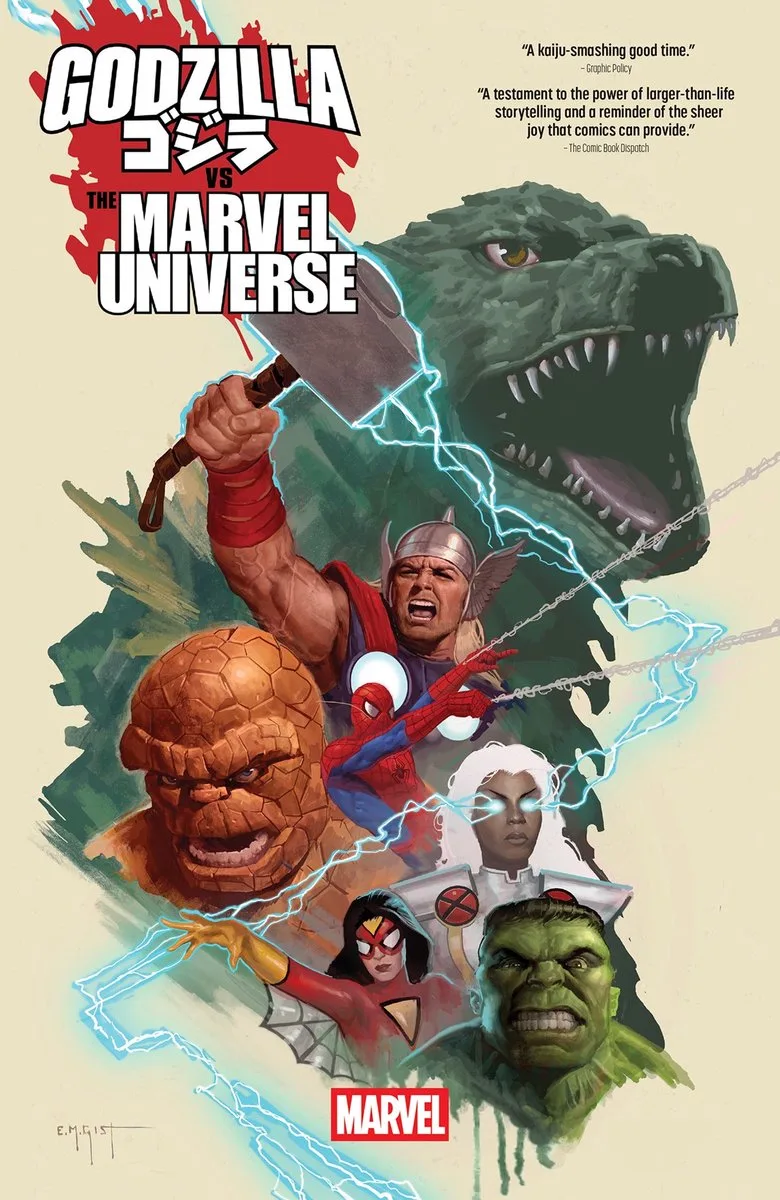 Godzilla Vs. The Marvel Universe von Marvel Comics – Buchfoto