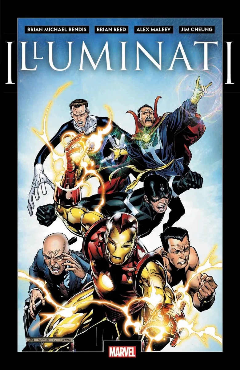 Illuminati fra Marvel Comics – billede af bogen