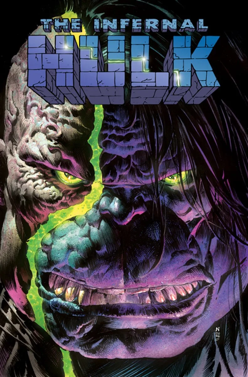Infernal Hulk von Marvel Comics – Buchfoto