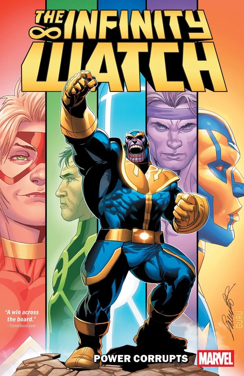Infinity Watch: Power Corrupts von Marvel Comics – Buchfoto