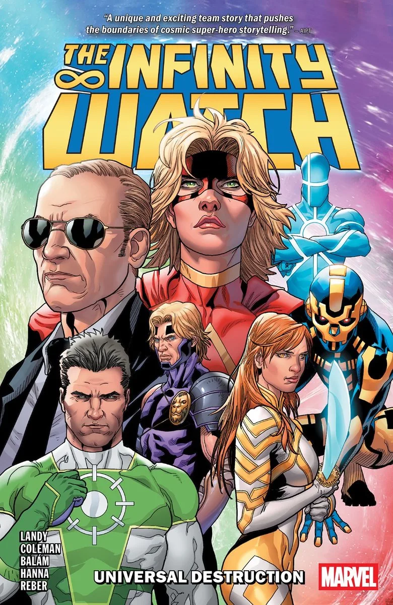 Infinity Watch: Universal Destruction fra Marvel Comics – billede af bogen