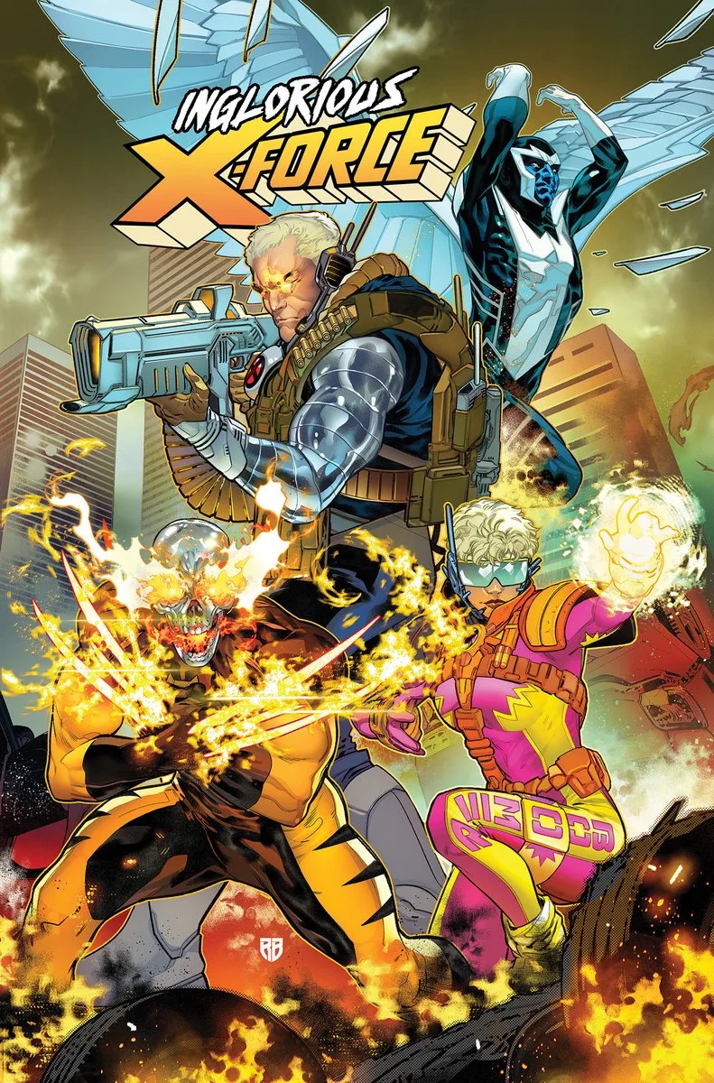 Inglorious X-Force fra Marvel Comics – billede af bogen
