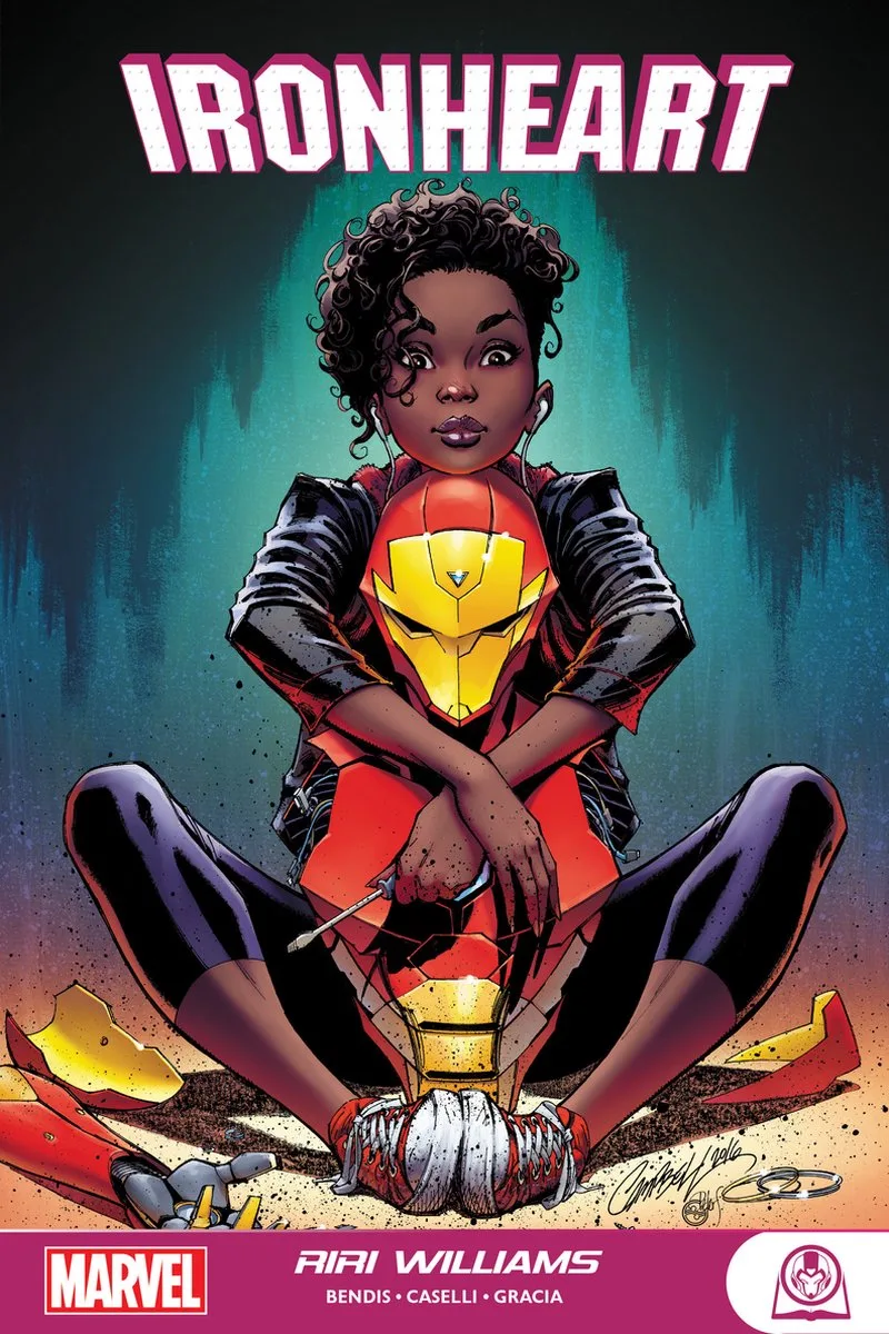 Ironheart Riri Williams von Marvel Comics – Buchfoto