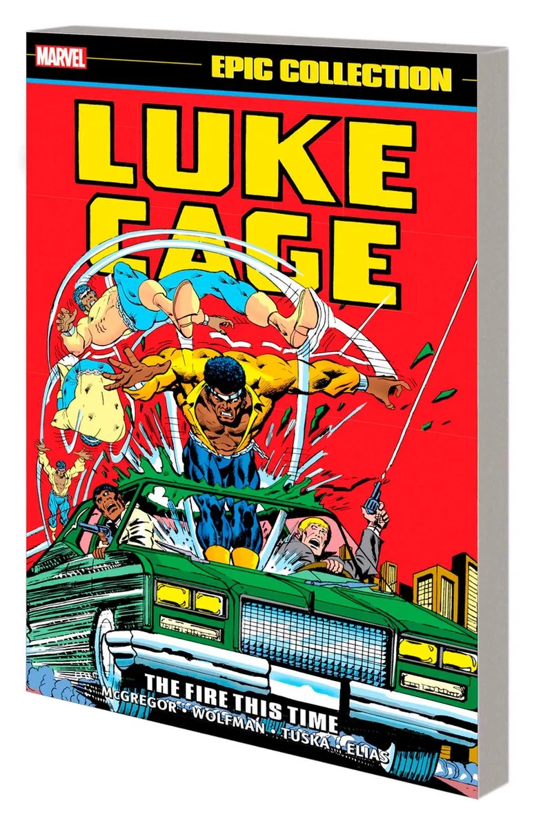 Luke Cage Epic Collection: The Fire This Time från Marvel Comics – bokbild