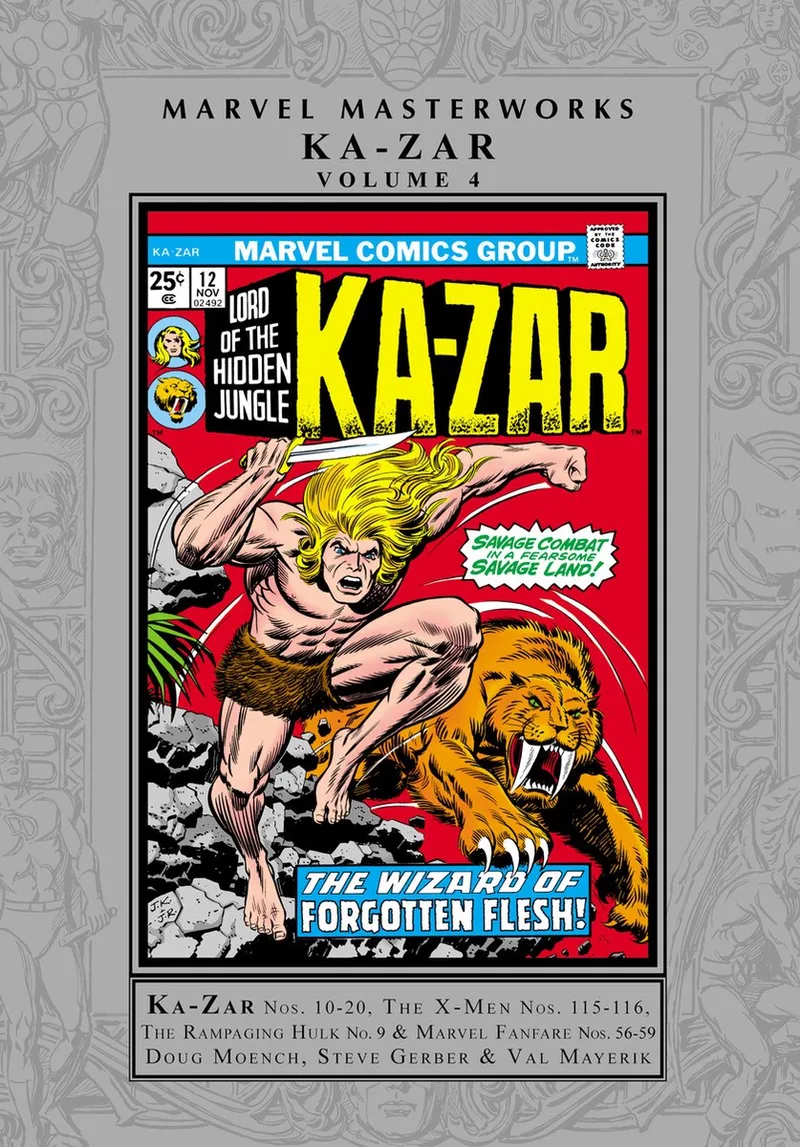 Masterworks: Ka-Zar Vol. 4 von Marvel Comics – Buchfoto