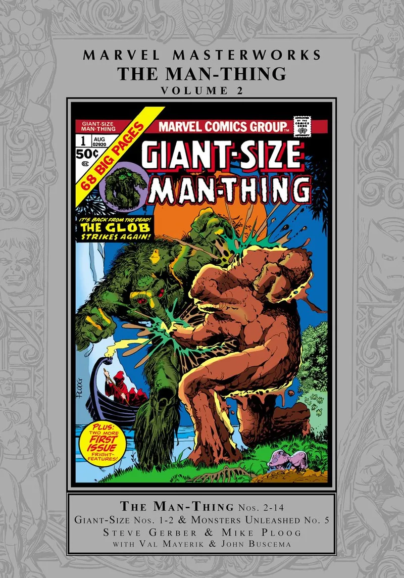 Masterworks: The Man-Thing Vol. 2 fra Marvel Comics – billede af bogen