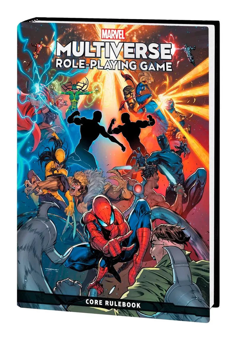 Multiverse Role-Playing Game: Core Rulebook fra Marvel Comics – billede af bogen
