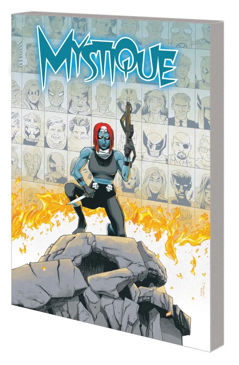 Mystique: Most Wanted von Marvel Comics – Buchfoto