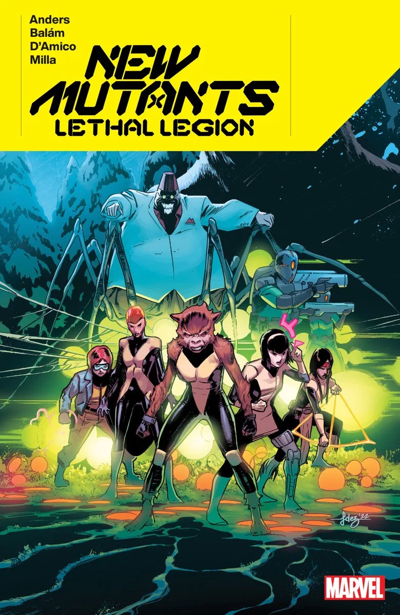 New Mutants Lethal Legion von Marvel Comics – Buchfoto