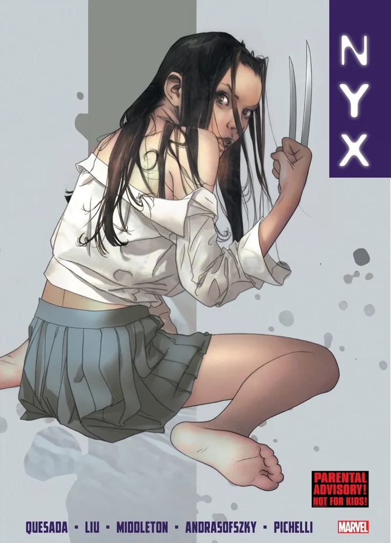 NYX Gallery Edition von Marvel Comics – Buchfoto