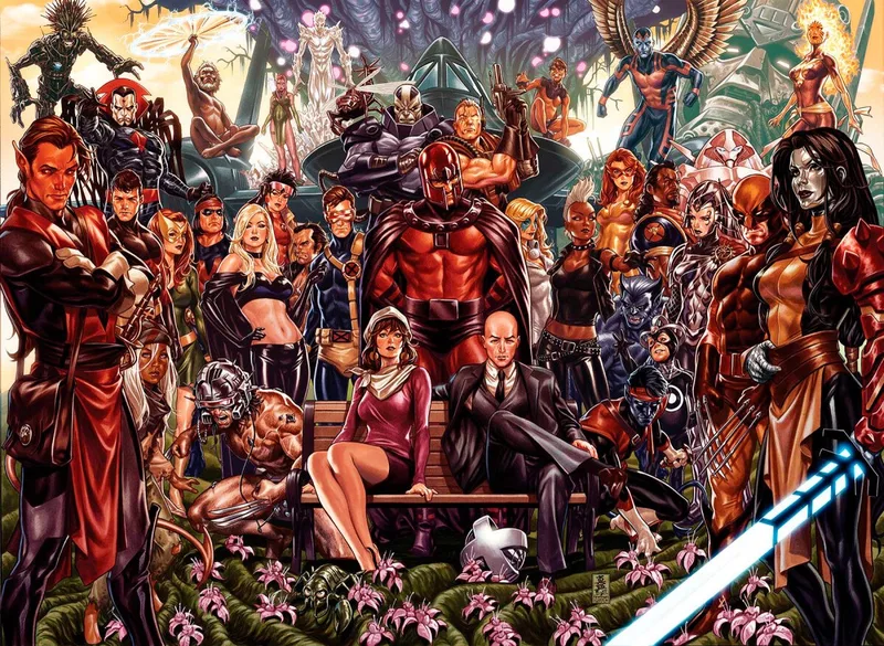 Portfolio: Mark Brooks von Marvel Comics – Buchfoto