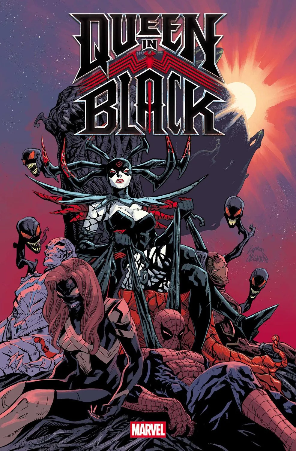 Queen In Black von Marvel Comics – Buchfoto