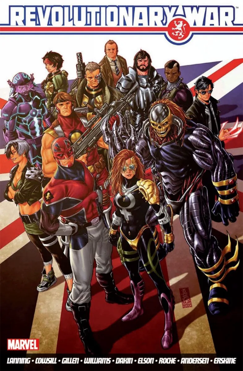 Revolutionary War von Marvel Comics – Buchfoto