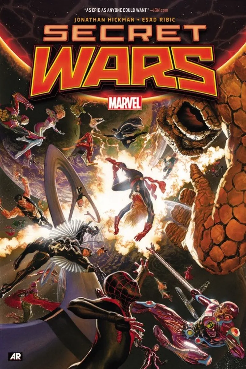 Secret Wars von Marvel Comics – Buchfoto