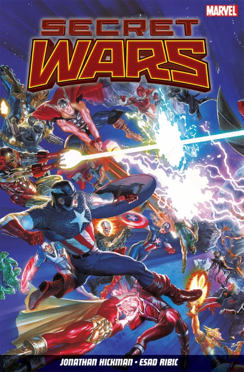 Secret Wars van Marvel Comics – boekfoto