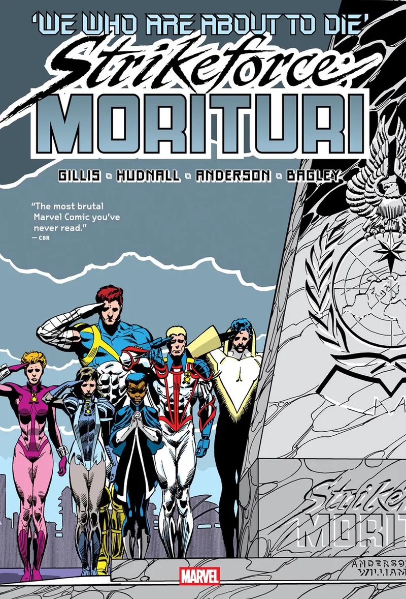 Strikeforce: Morituri Omnibus de Marvel Comics – photo du livre