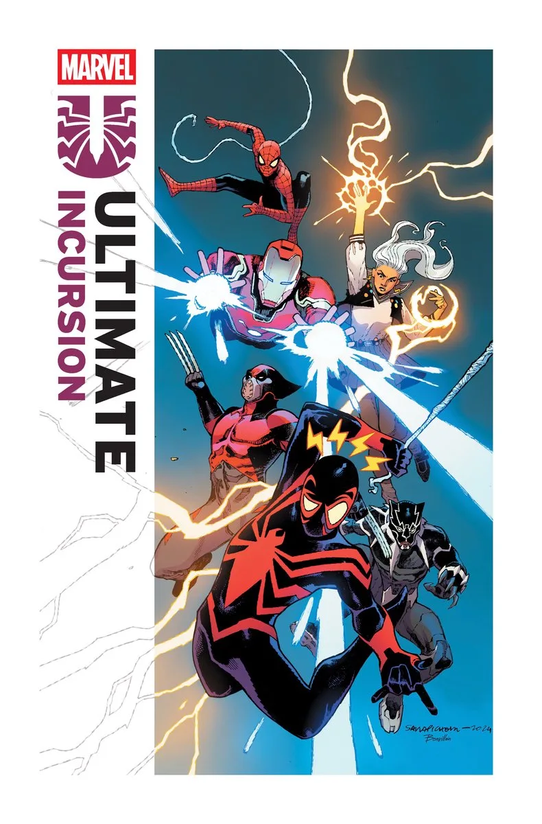 Ultimate Incursion van Marvel Comics – boekfoto