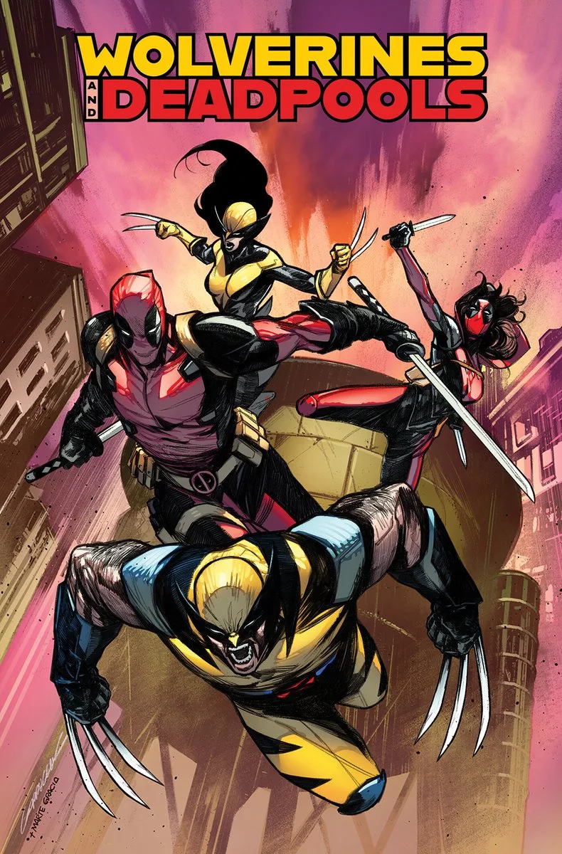 Wolverines & Deadpools van Marvel Comics – boekfoto