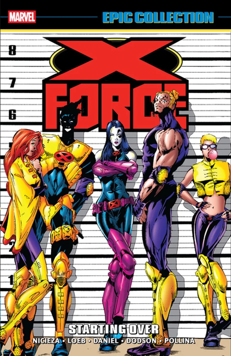 X-Force Epic Collection: Starting Over von Marvel Comics – Buchfoto