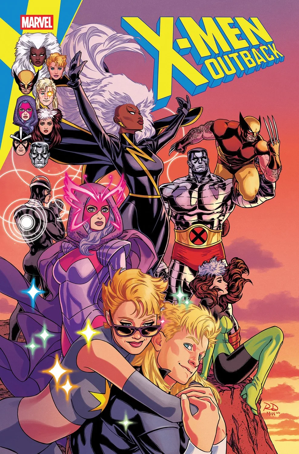 X-Men: Outback von Marvel Comics – Buchfoto