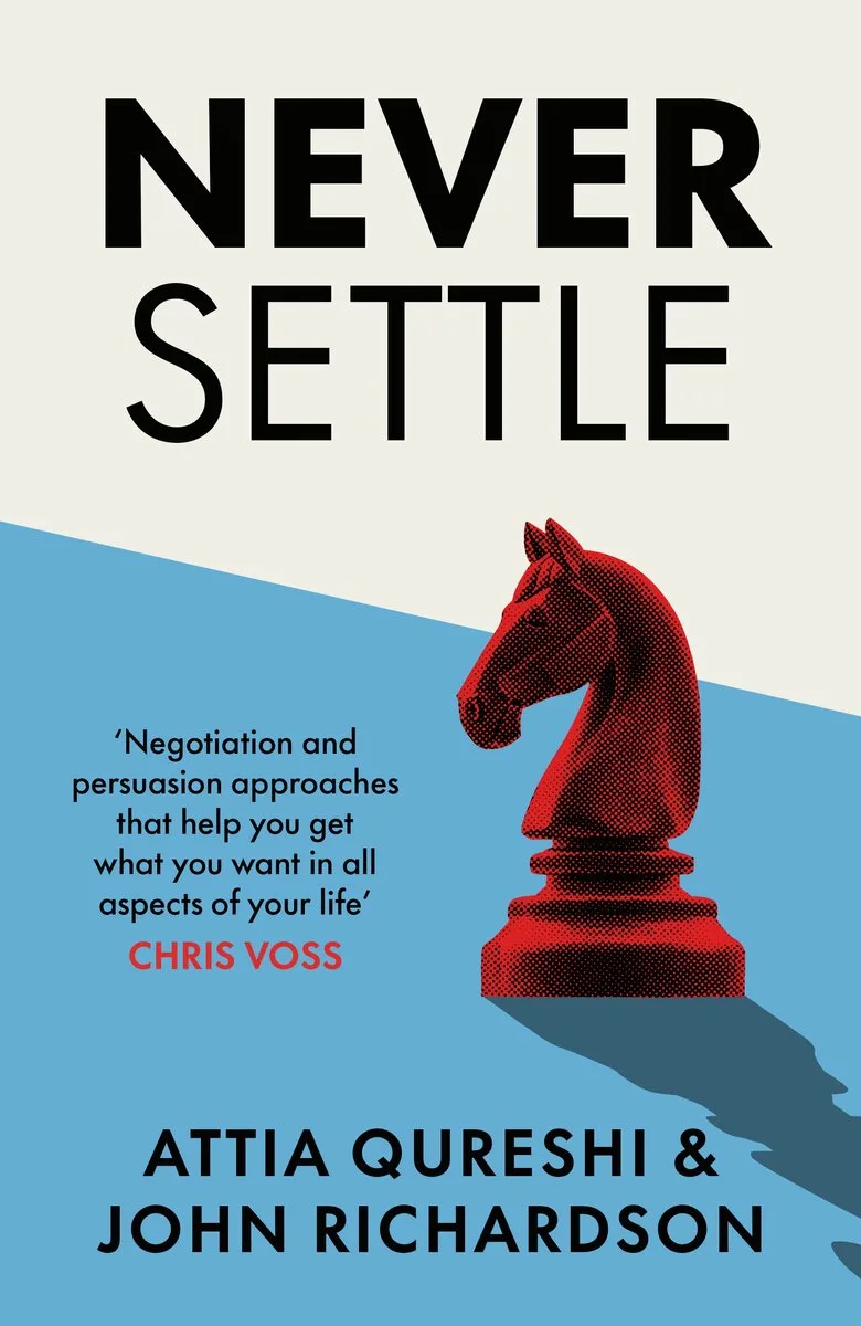 Never Settle från Michael Joseph – bokbild