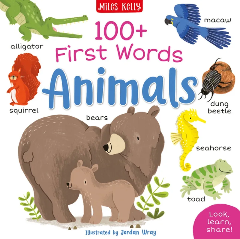 100+ First Words fra Miles Kelly – billede af bogen