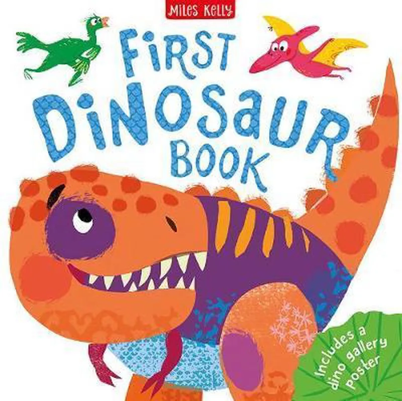 First Dinosaur Book van Miles Kelly – boekfoto