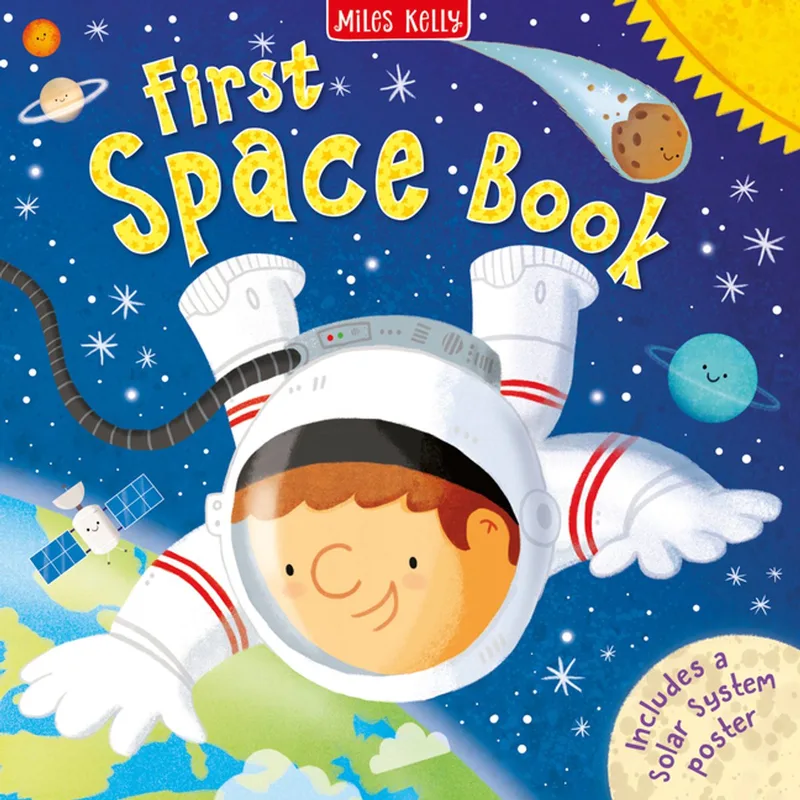 First Space Book de Miles Kelly – photo du livre
