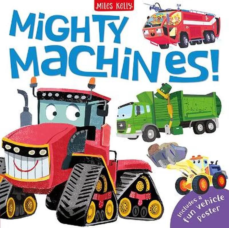 Mighty Machines von Miles Kelly – Buchfoto